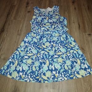 Dress - New w/tags - blue floral